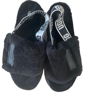 Ugg Women's shoes Fluff Disco Slide